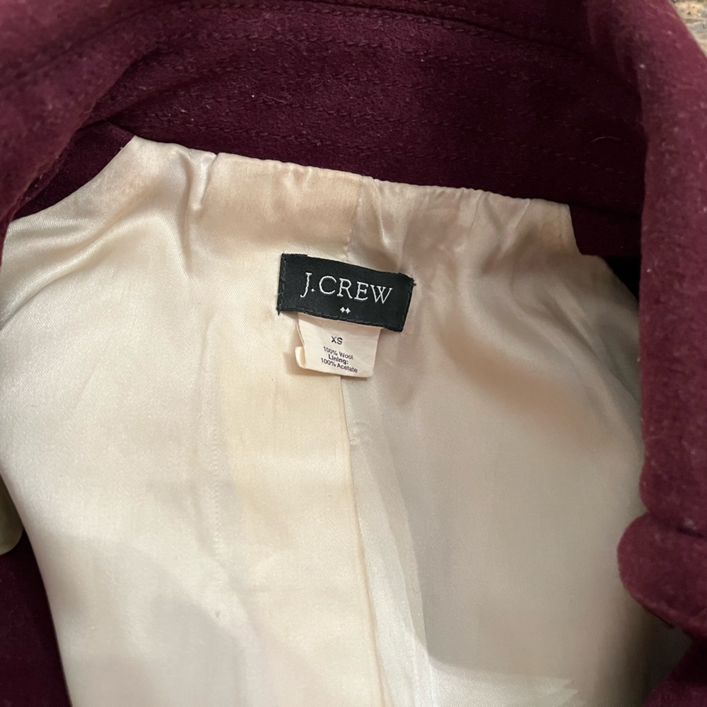 J. Crew 100% Wool Peacoat - Picture 9 of 10